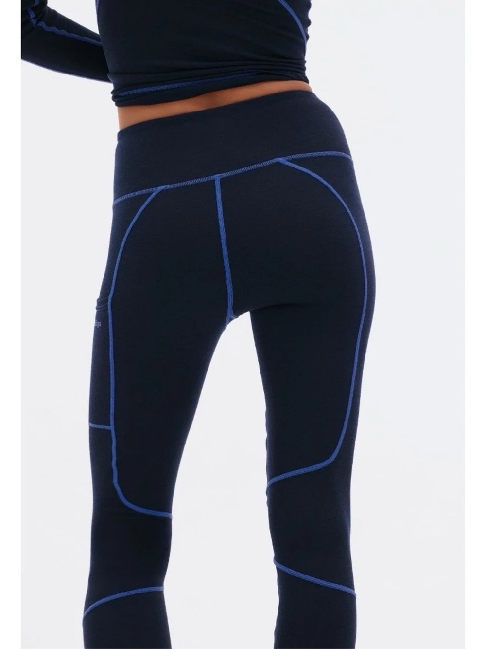 NWT Halfdays Women's Hallie Merino Leggings. Size Medium. - Picture 6 of 10